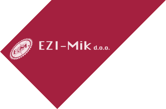 EZI-MIK logo ribbon